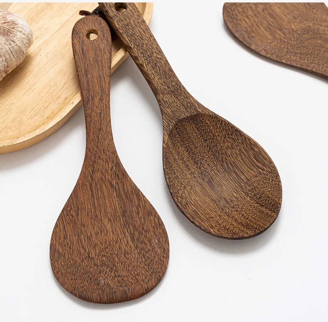 Wooden Kitchen Spoon Set