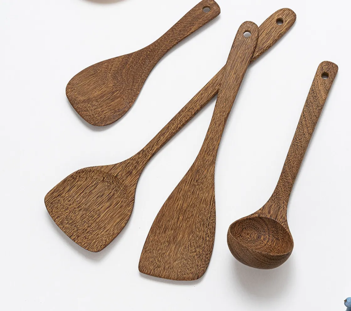 Wooden Kitchen Spoon Set