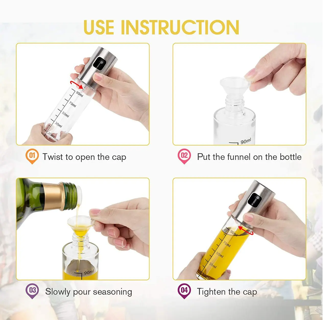 Oil Spray Bottle