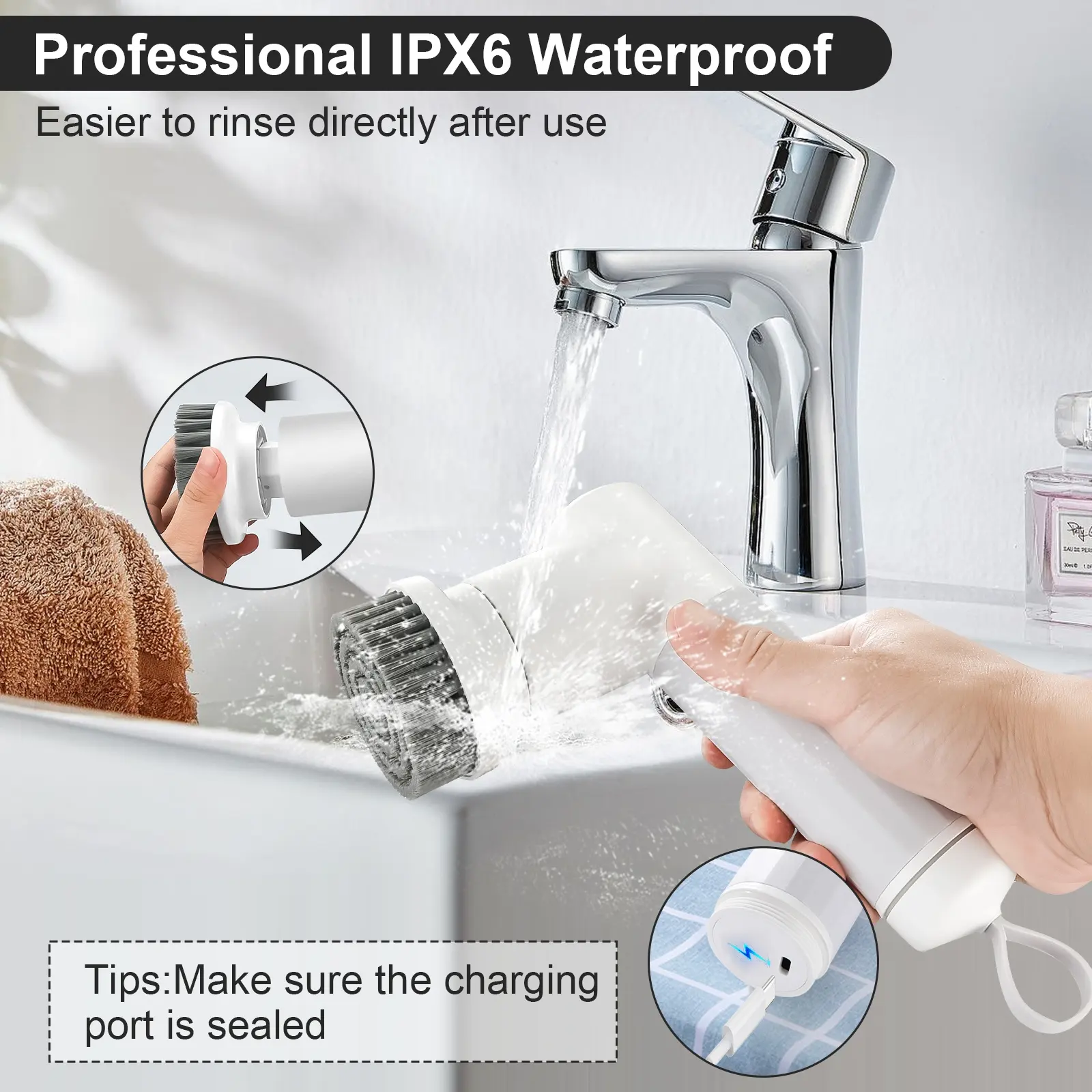 Electric Cleaning Brush Set