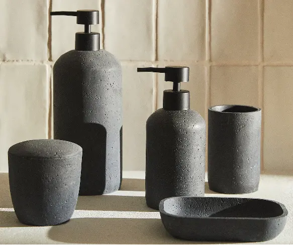 Modern Bathroom Accessory Set