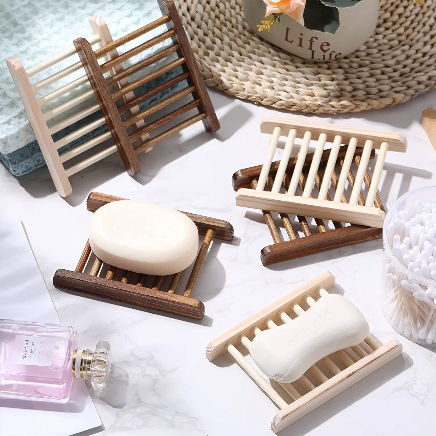 Handcrafted Wooden Soap Dishes