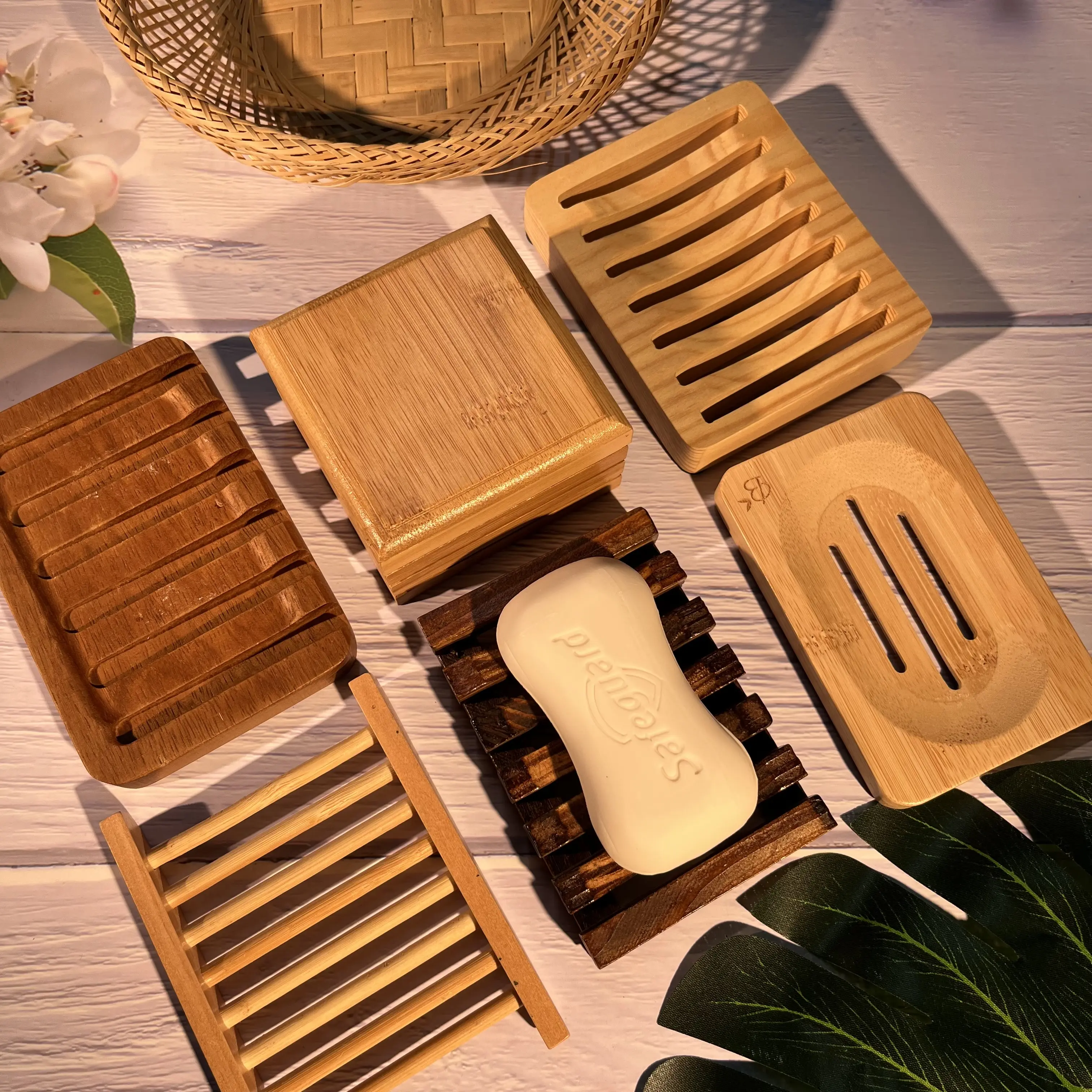 Handcrafted Wooden Soap Dishes