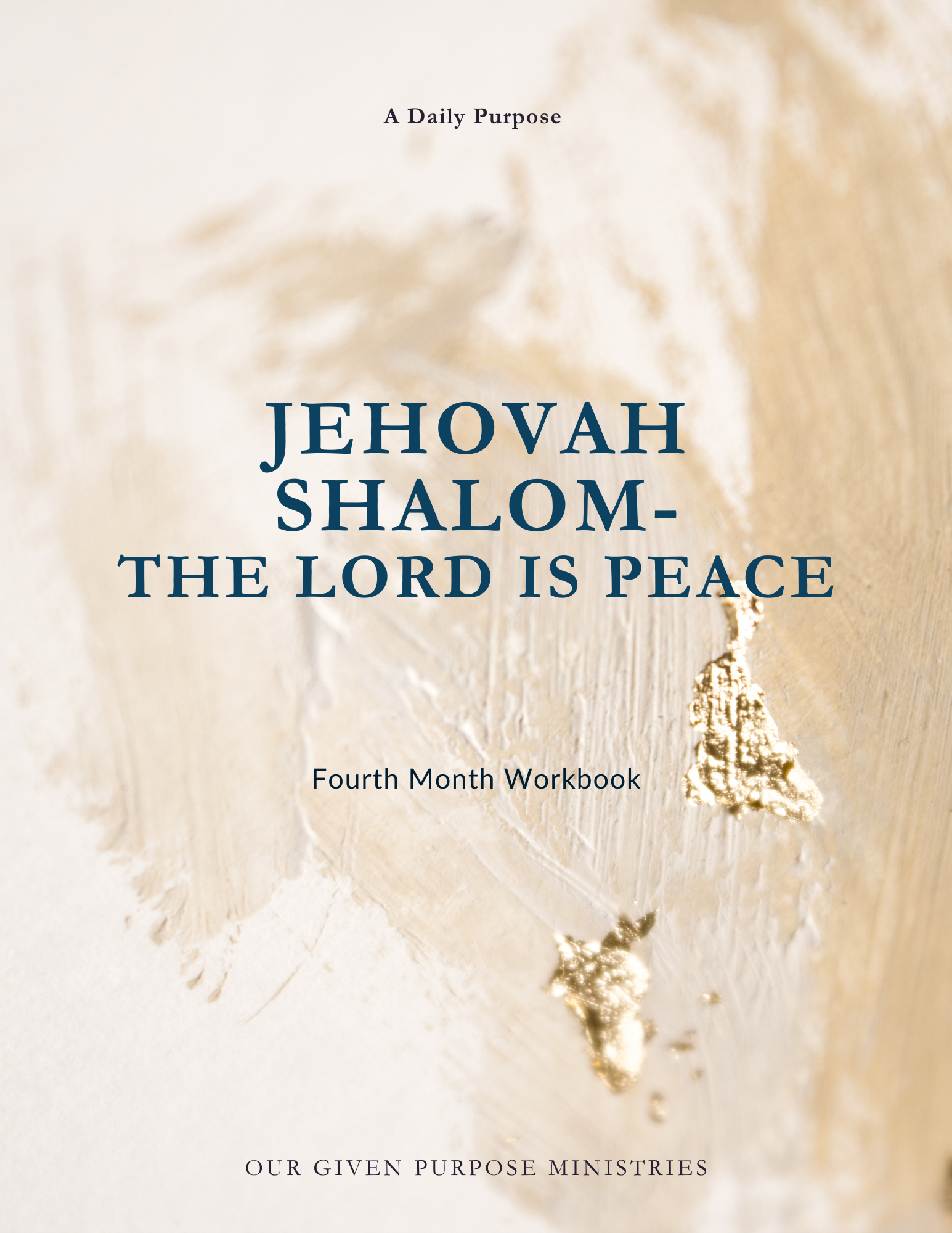 Jehovah Shalom The Lord is Peace