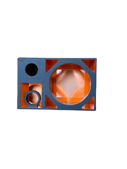 Caixa De Som Vazia 4 Vias Duto Triangular Para Alto Falante 15'' + 1 Driver + 1 Tweeter + 1 Médio 8''