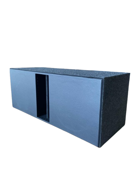 Caixa De Som Vazia Trio Duto Régua Para 2 Alto Falante 15''