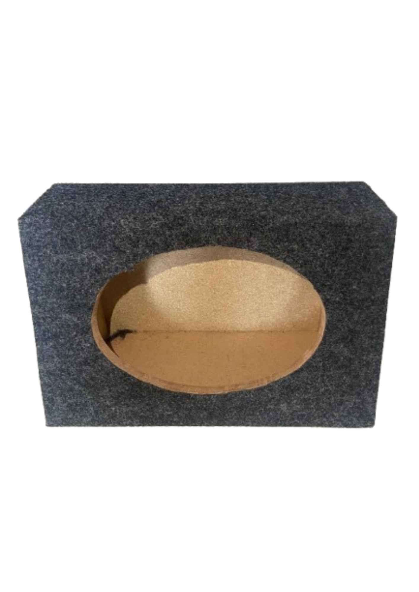 Caixa De Som Trapézio Para 1 Alto Falante De 6x9 Selada