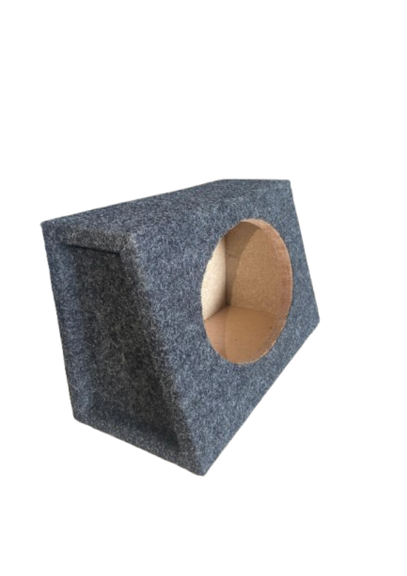 Caixa De Som Trapézio Para 1 Alto Falante De 6x9 Selada