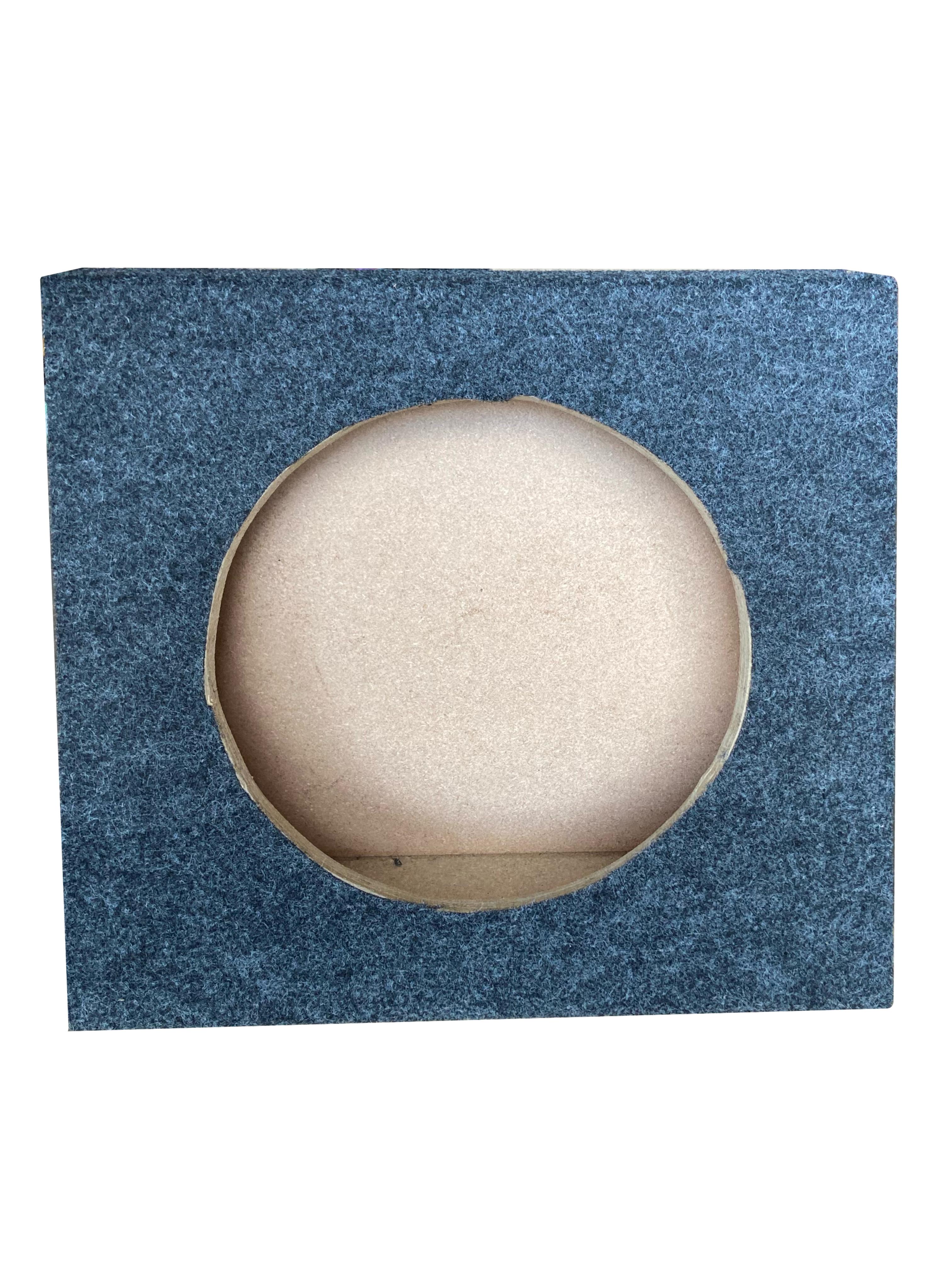 Caixa Vazia 1 Alto Falante 10" SLIM Invertida Carpet