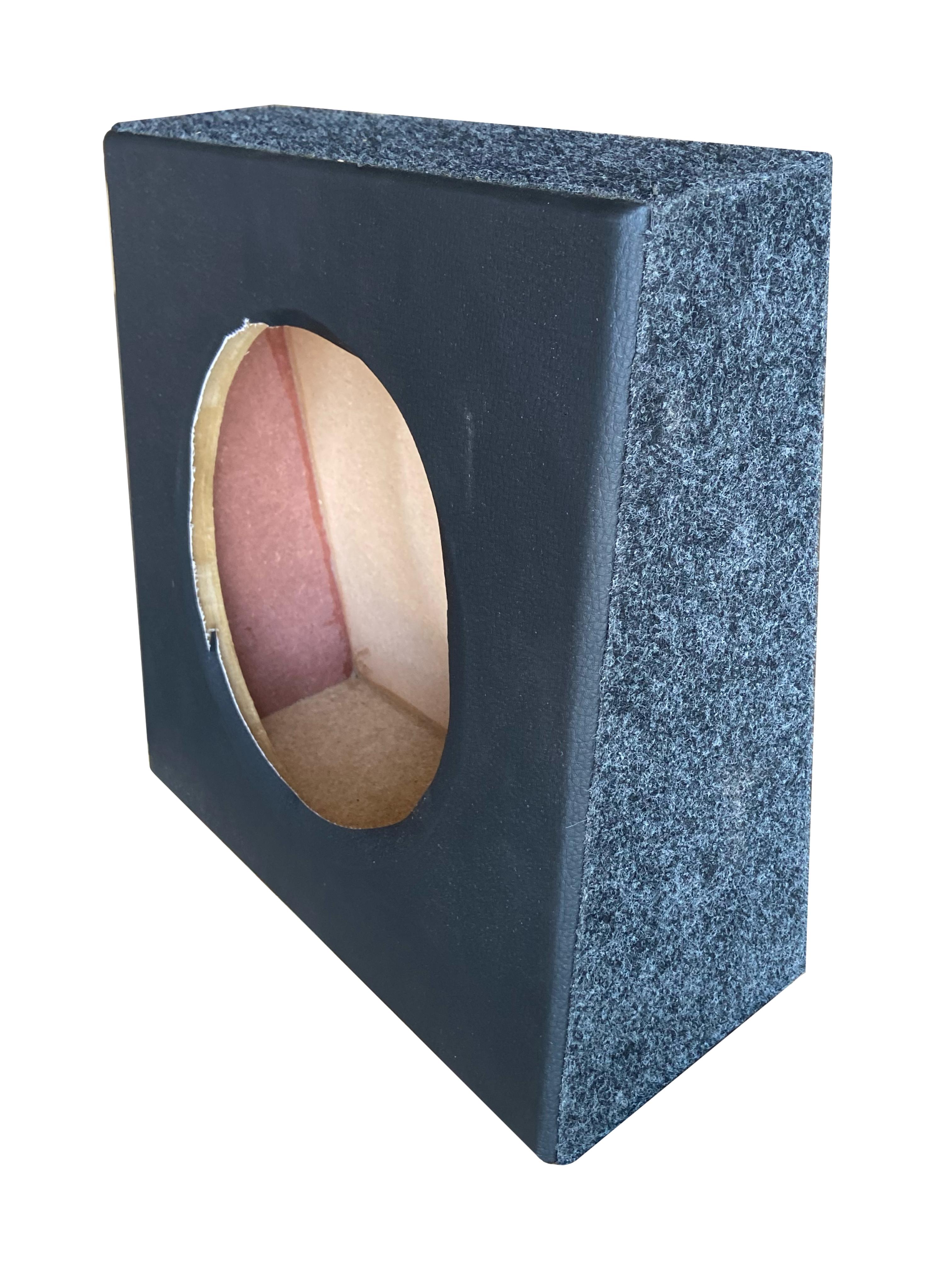 Caixa Vazia 1 Alto Falante 10" SLIM Invertida Carpet & Courvin