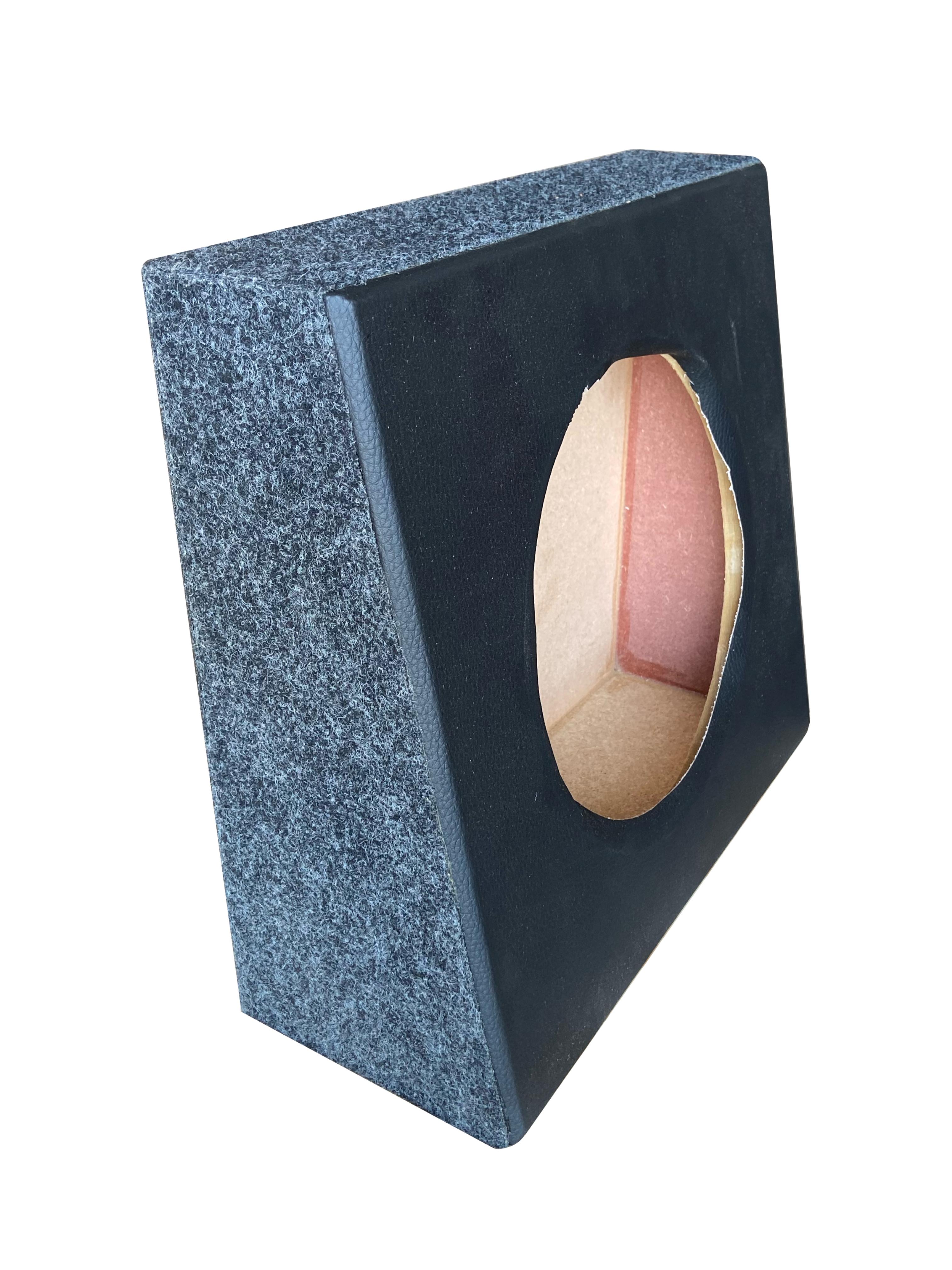 Caixa Vazia 1 Alto Falante 10" SLIM Invertida Carpet & Courvin