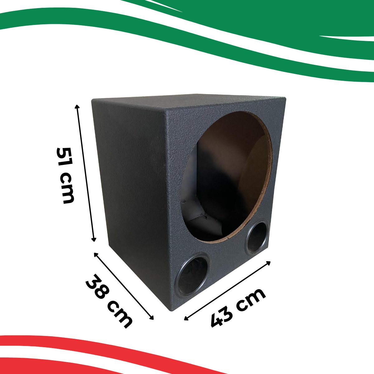 CAIXA DE SOM PARA 1 ALTO FALANTE DE 15 EROS LC E-315 E-515