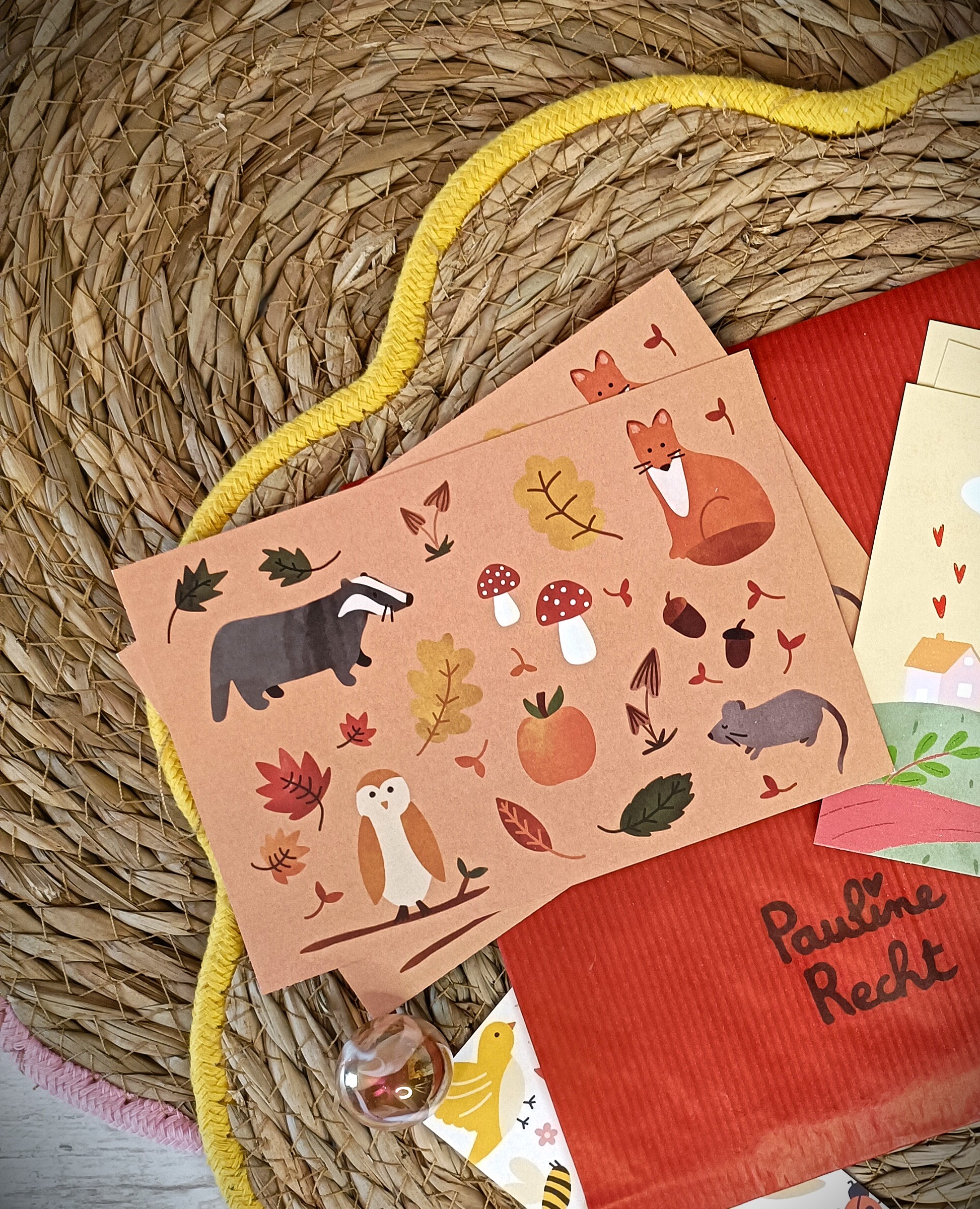 Carte Les animaux de la Forêt 🦊