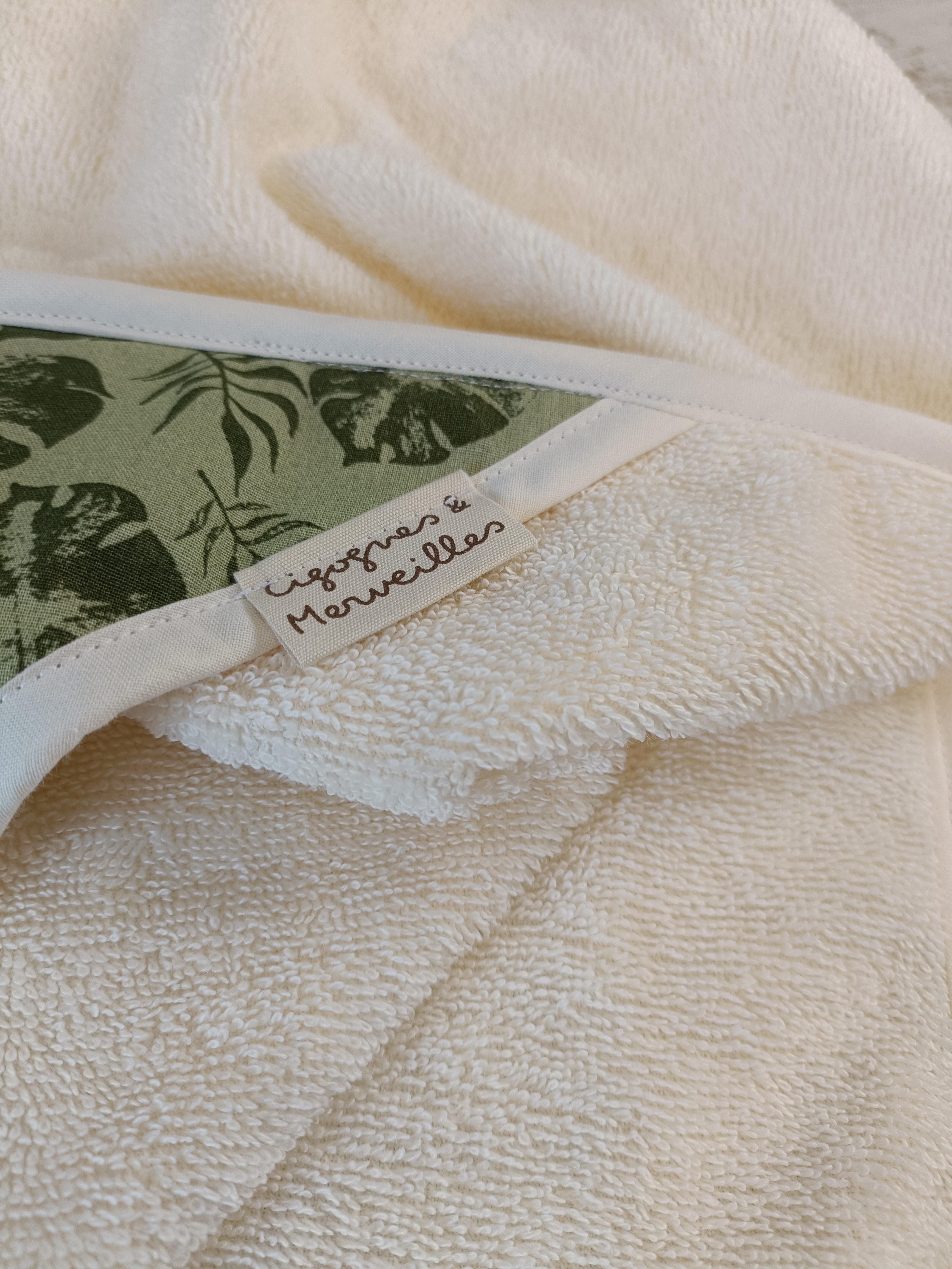 Cape de bain douillette