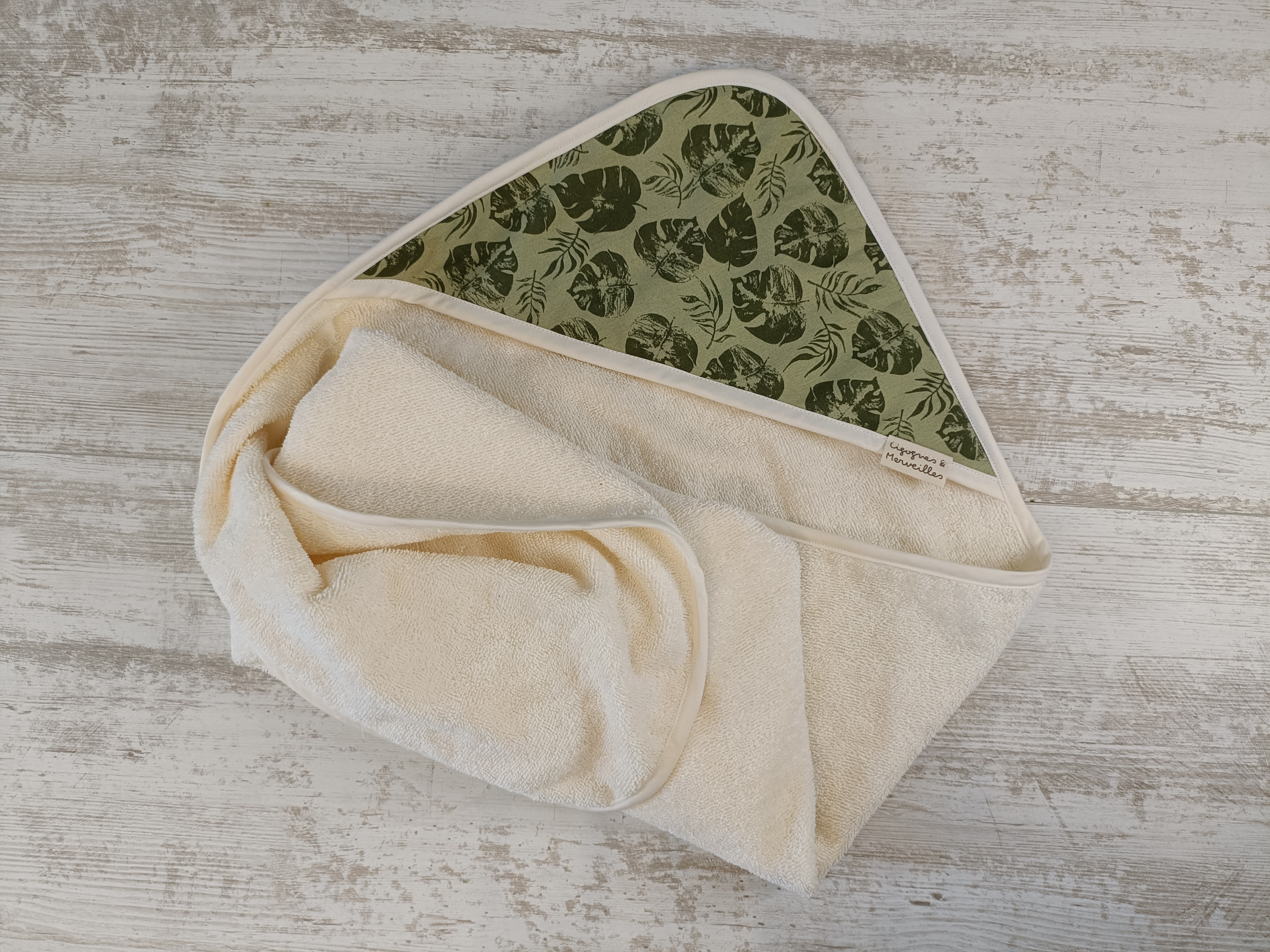 Cape de bain douillette
