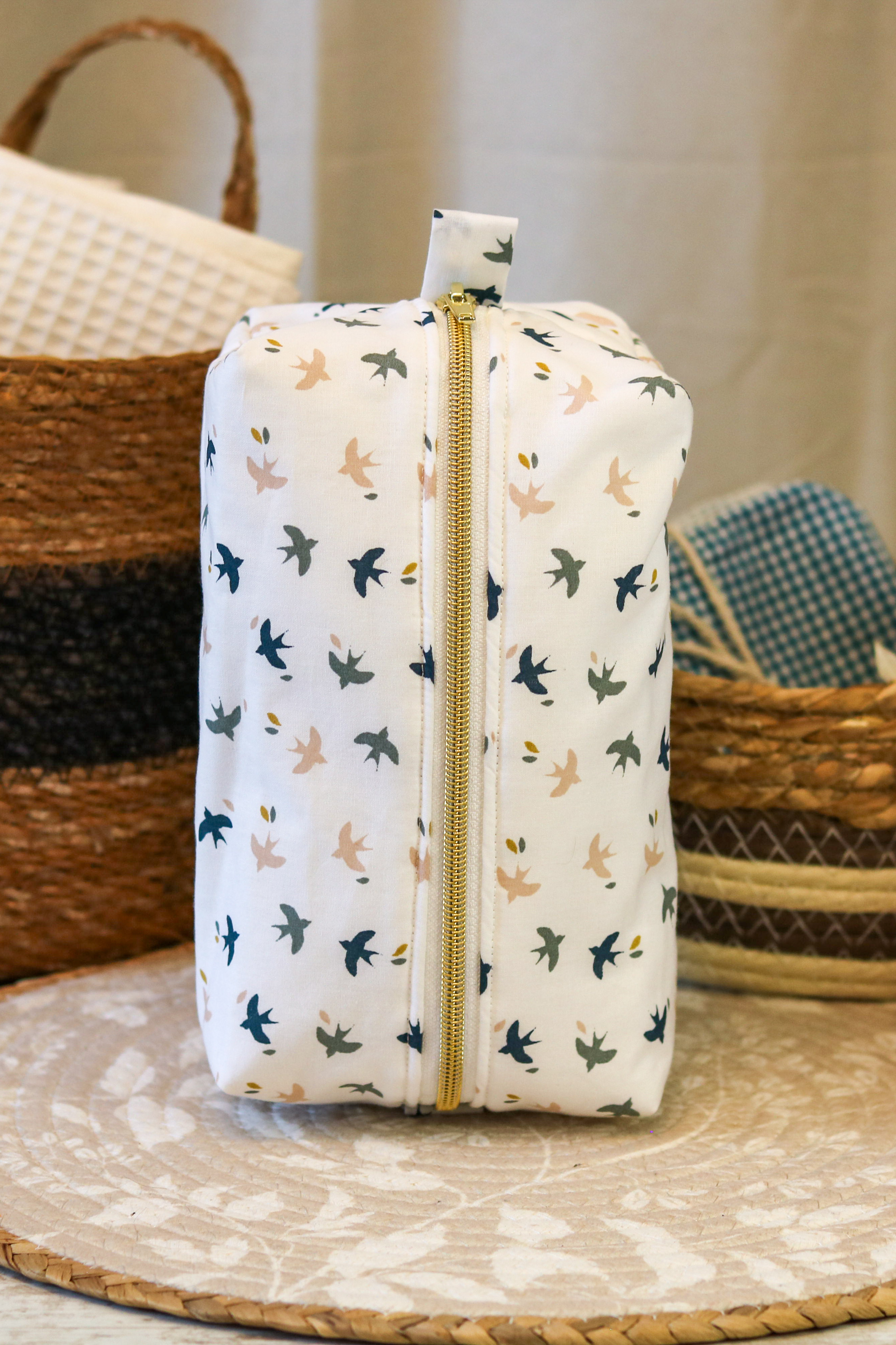 Trousse de Toilette Hirondelles