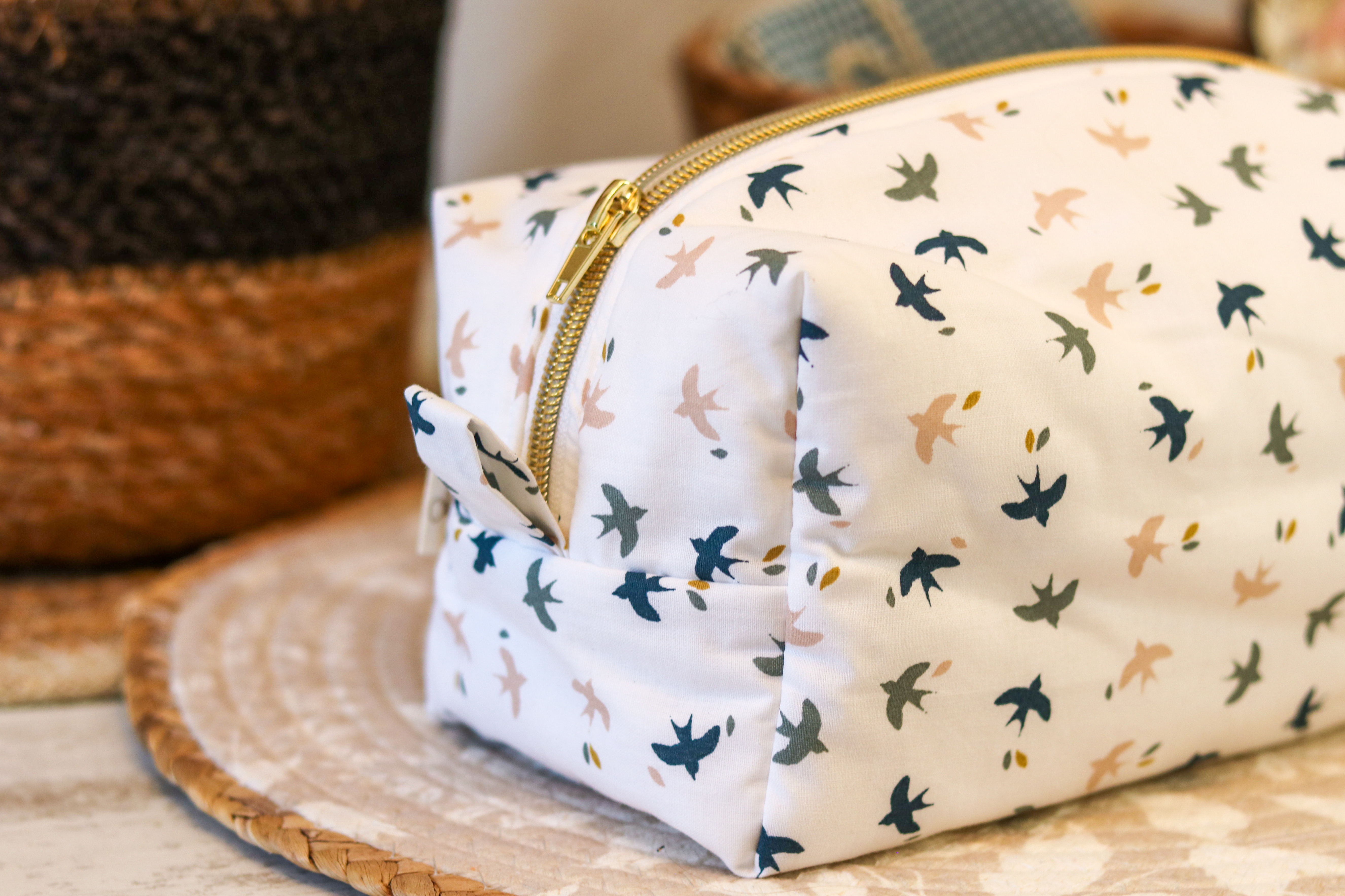 Trousse de Toilette Hirondelles