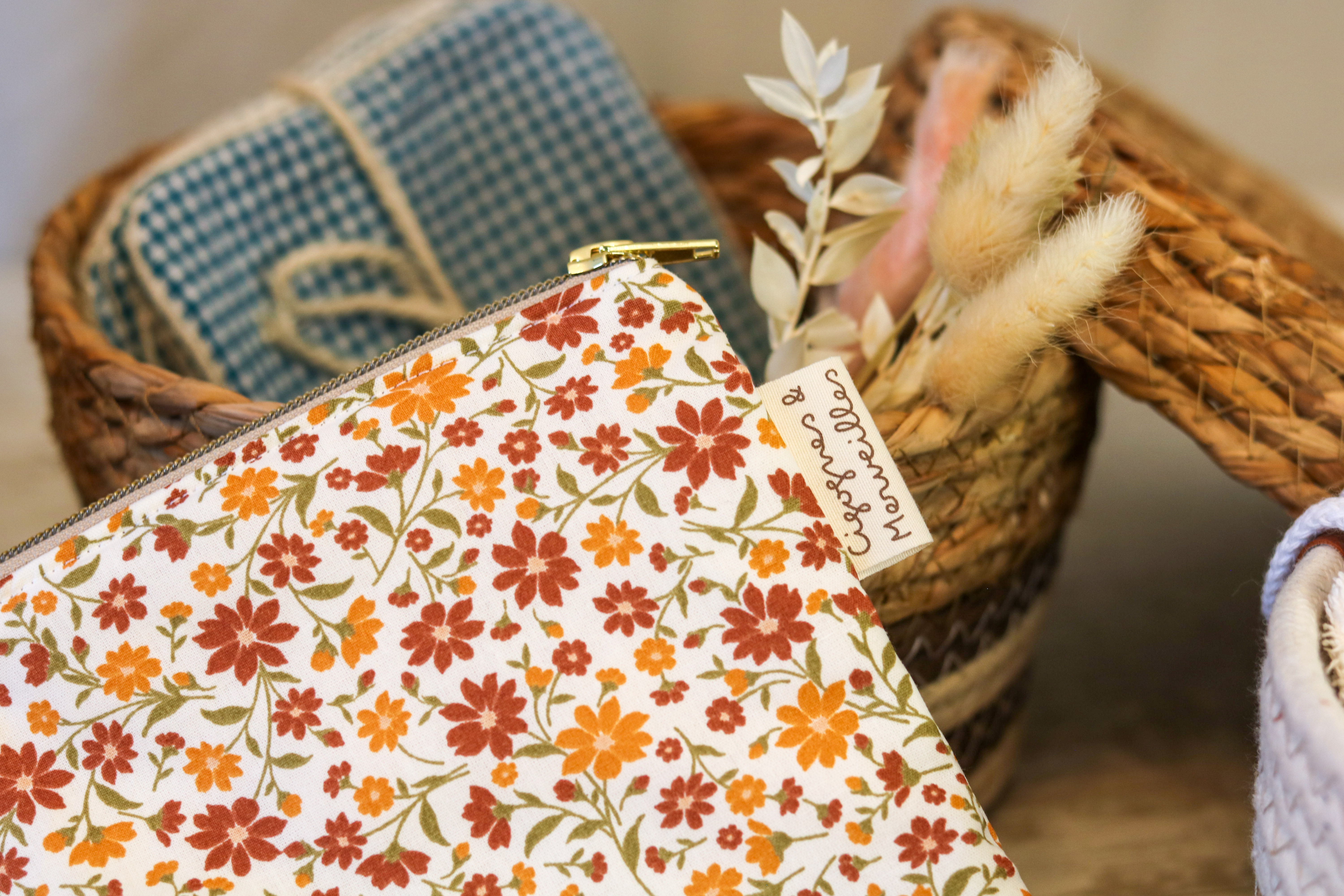 Pochette Jardin Orangé 