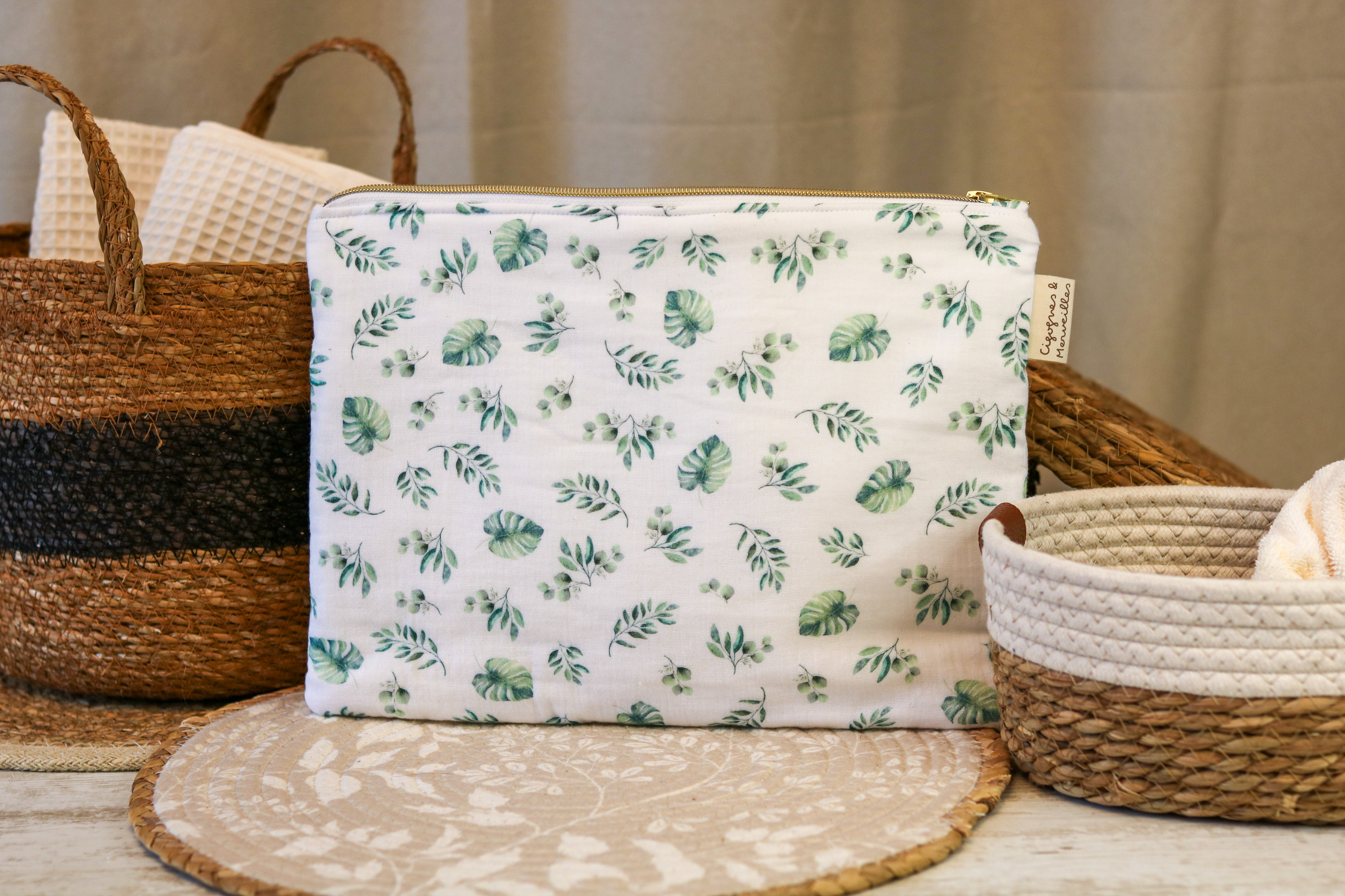 Pochette Monstera