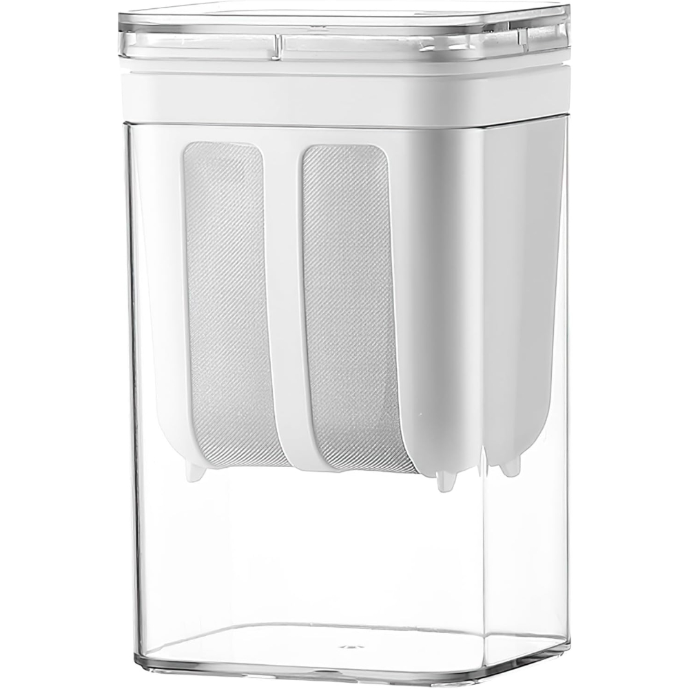 1100ML Yogurt Maker Filter Strainer | Fine Filter Strainer with Lid Leak Proof and Reusable