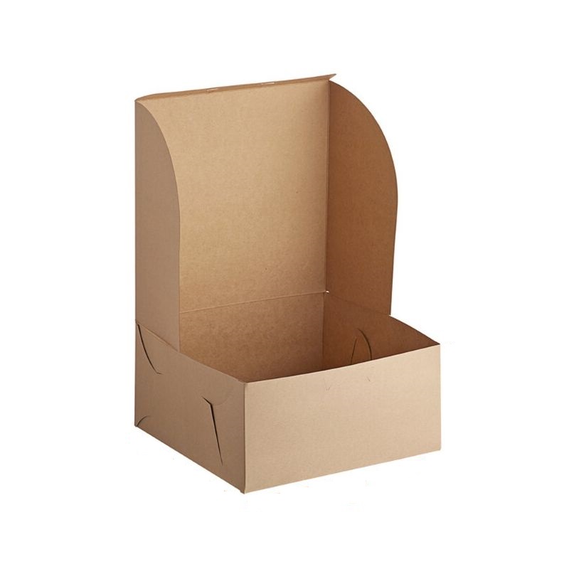 4X4X3 Inch Brown Kraft Paper Box (Pack of 50 Units)