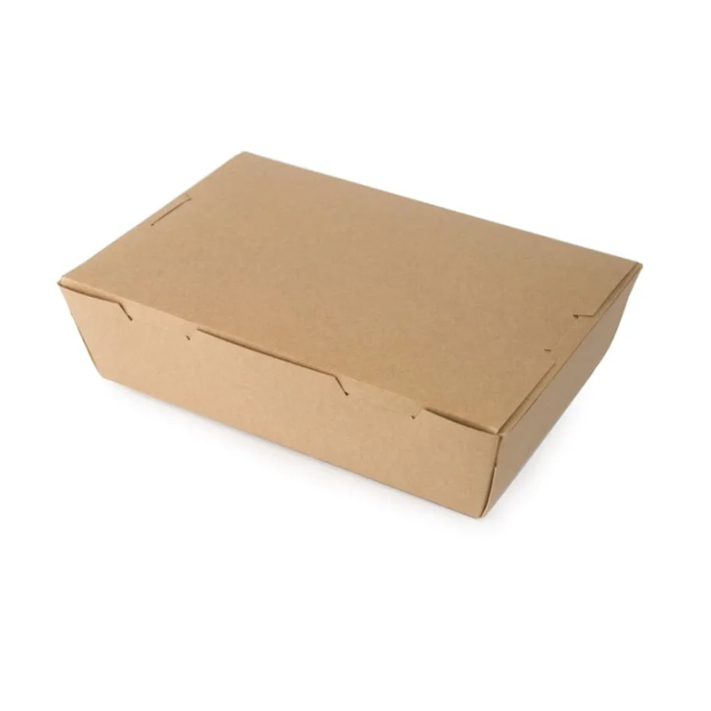 Biodegradable Kraft Paper Box 500ml PSB700 (Pack of 25 Units)