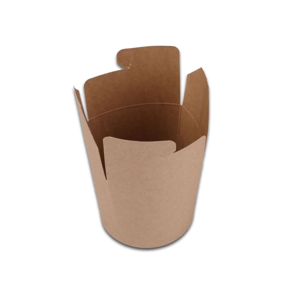 Biodegradable Kraft Paper Box 26OZ (Pack of 25 Units)