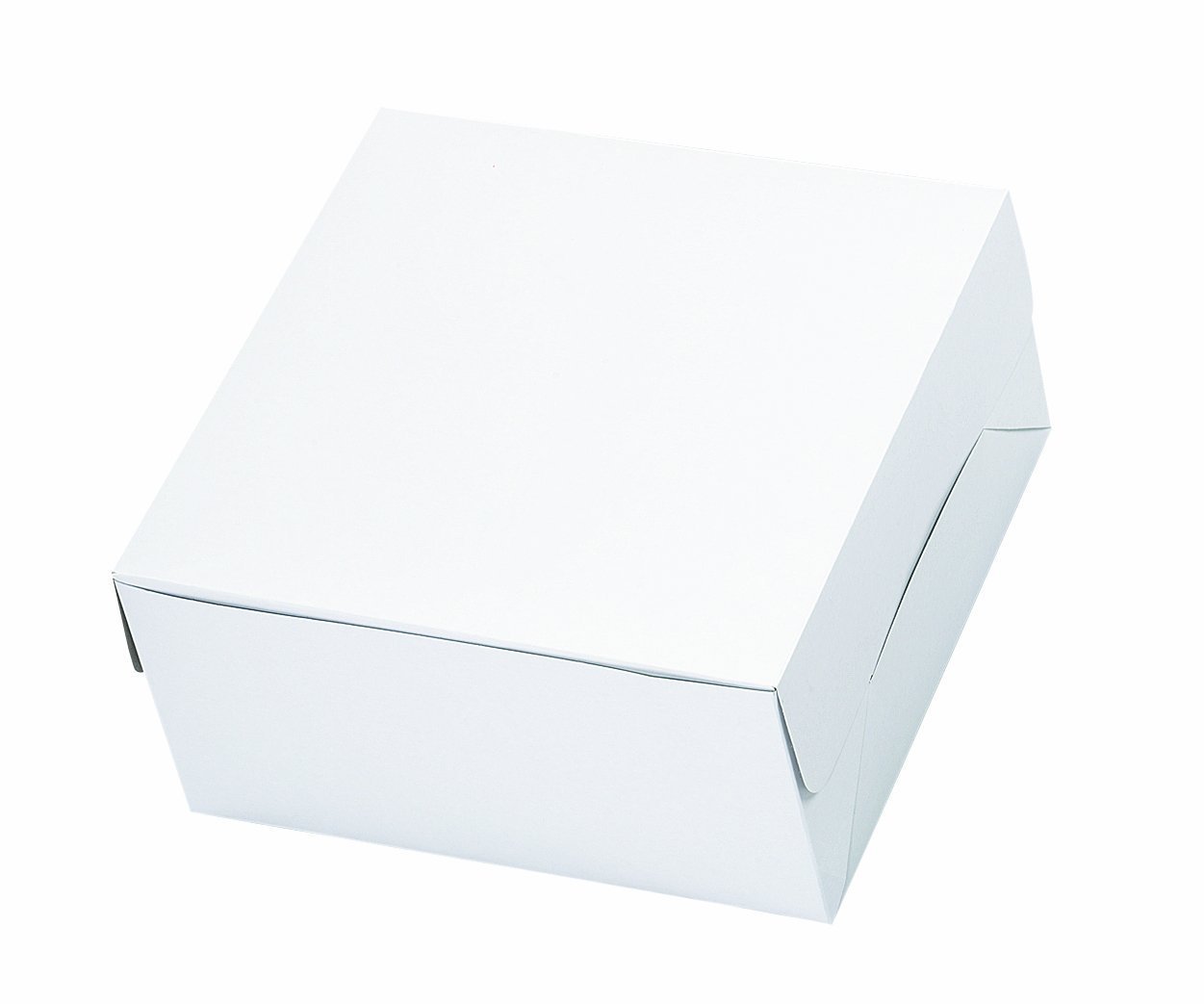 4X4X3 Inch White Kraft Paper Box (Pack of 50 Units)