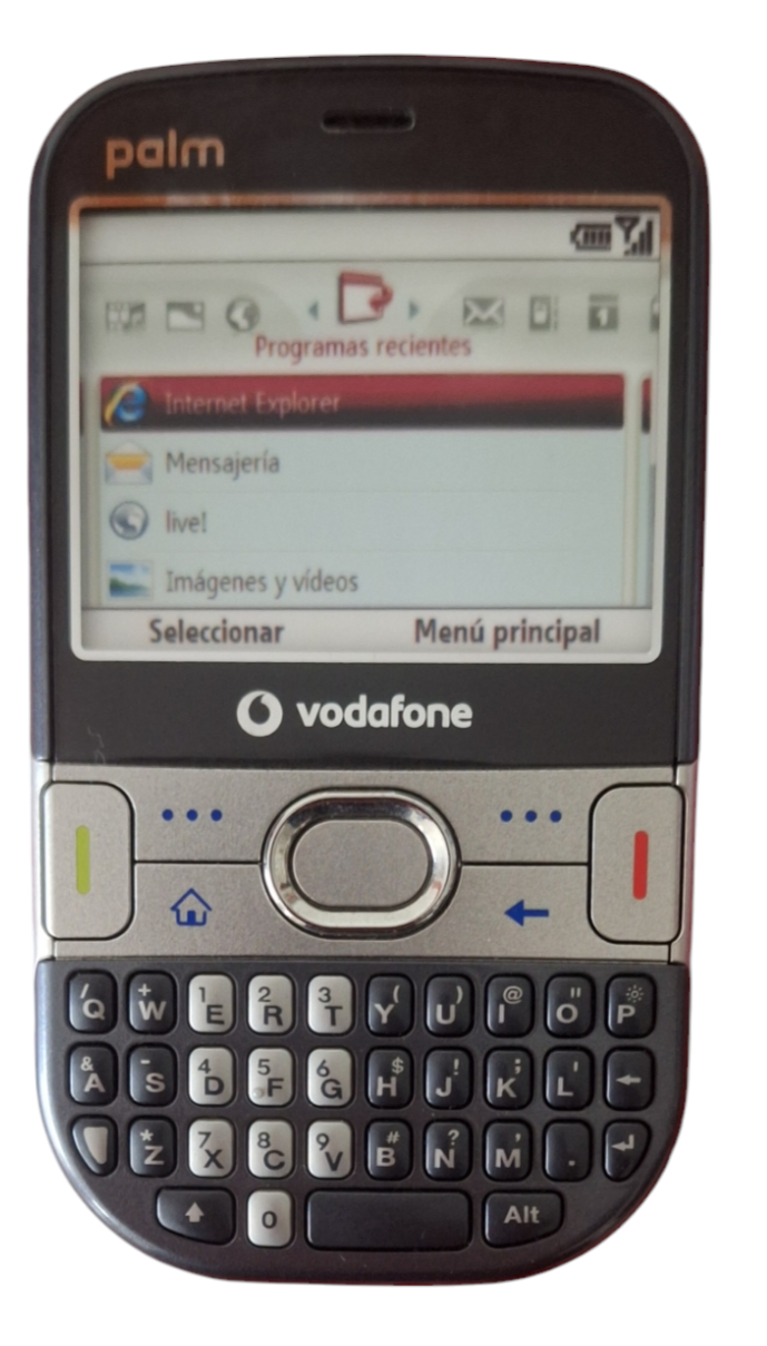 Maqueta Móvil Palm Treo 500v