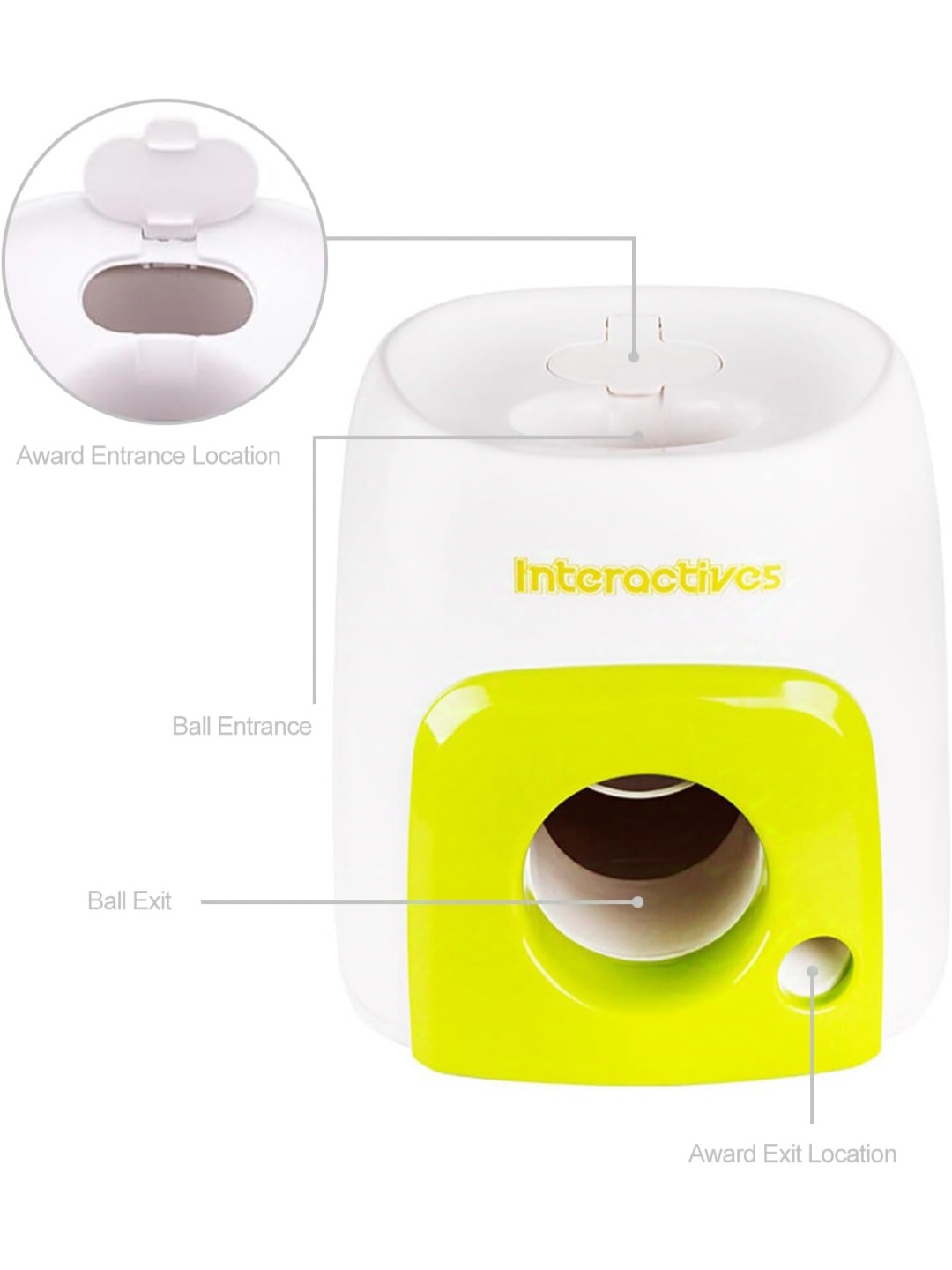 Dispensador Automático Pelota y Premio