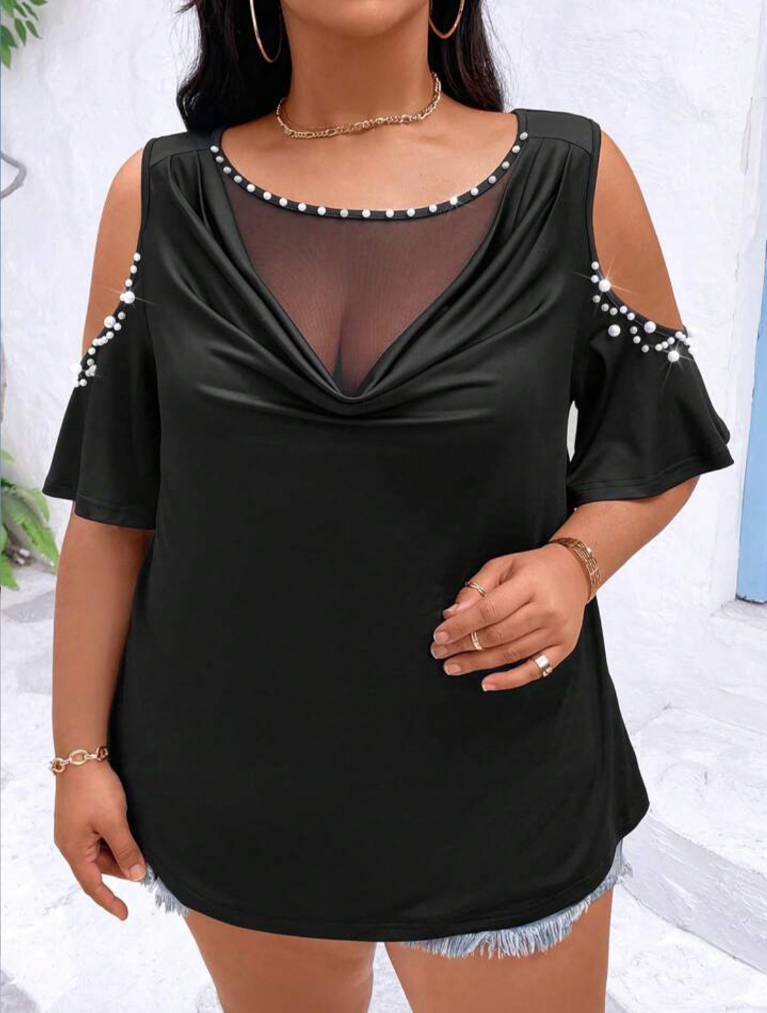Blusa talla 4XL. (52/54)