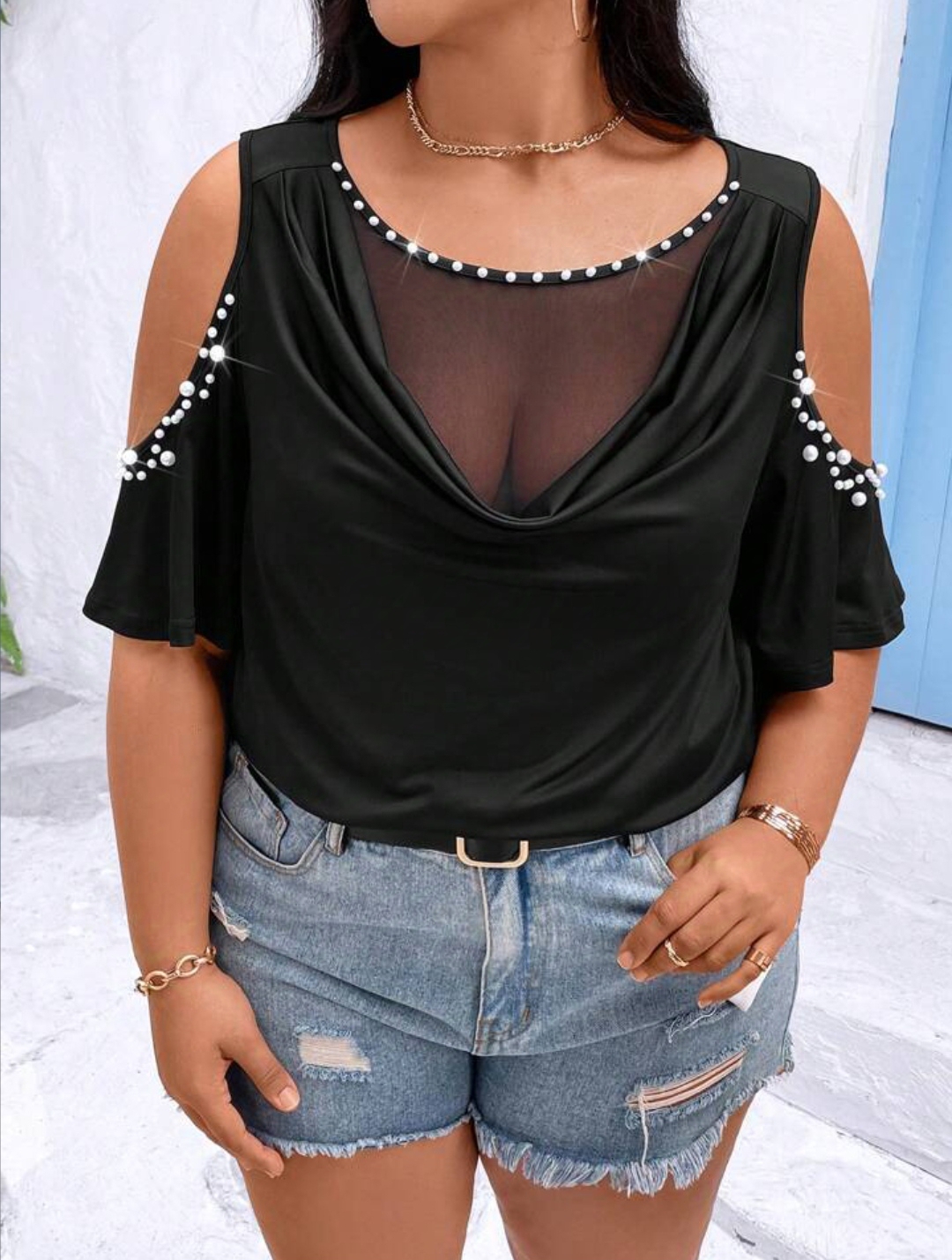 Blusa talla 4XL. (52/54)