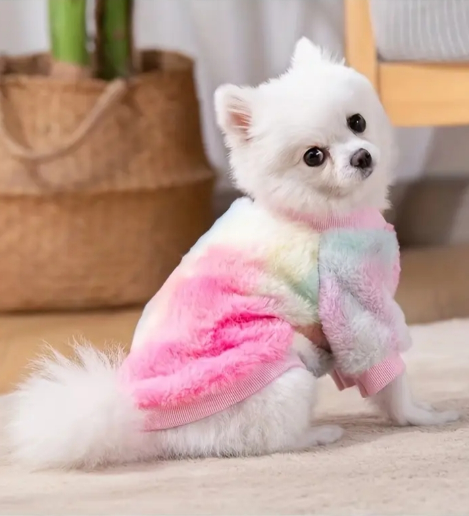 Suéter suave para mascota 