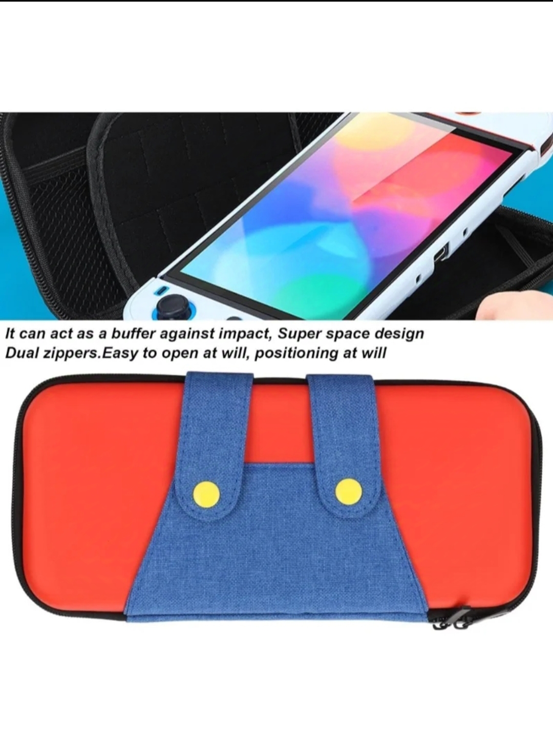 Estuche Mario Para Nintendo Switch Nuevo