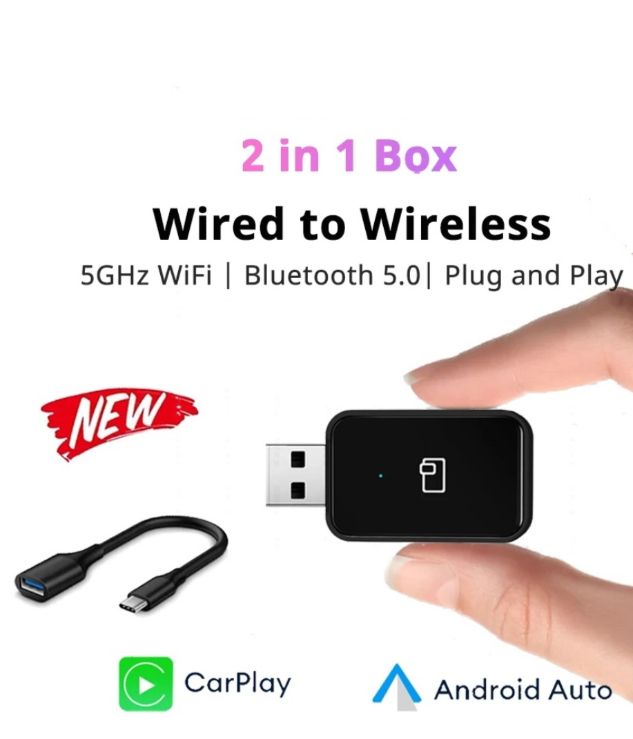 Nuevo Carplay Android Auto Inalámbrico