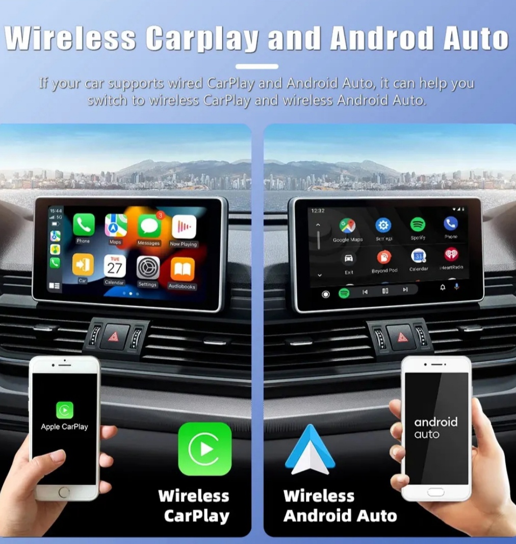 Nuevo Carplay Android Auto Inalámbrico