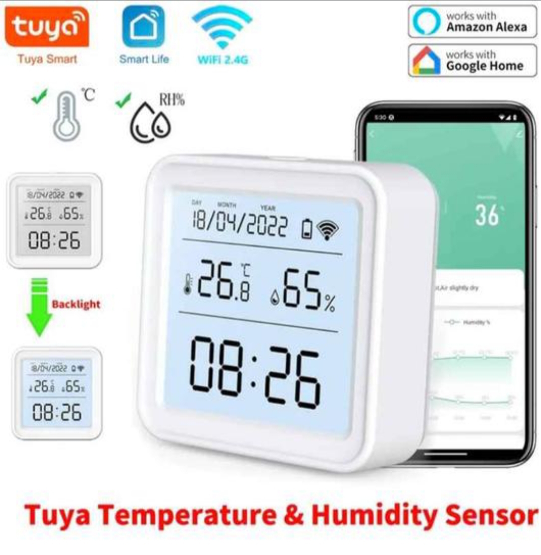Sensor de Temperatura y Humedad Tuya