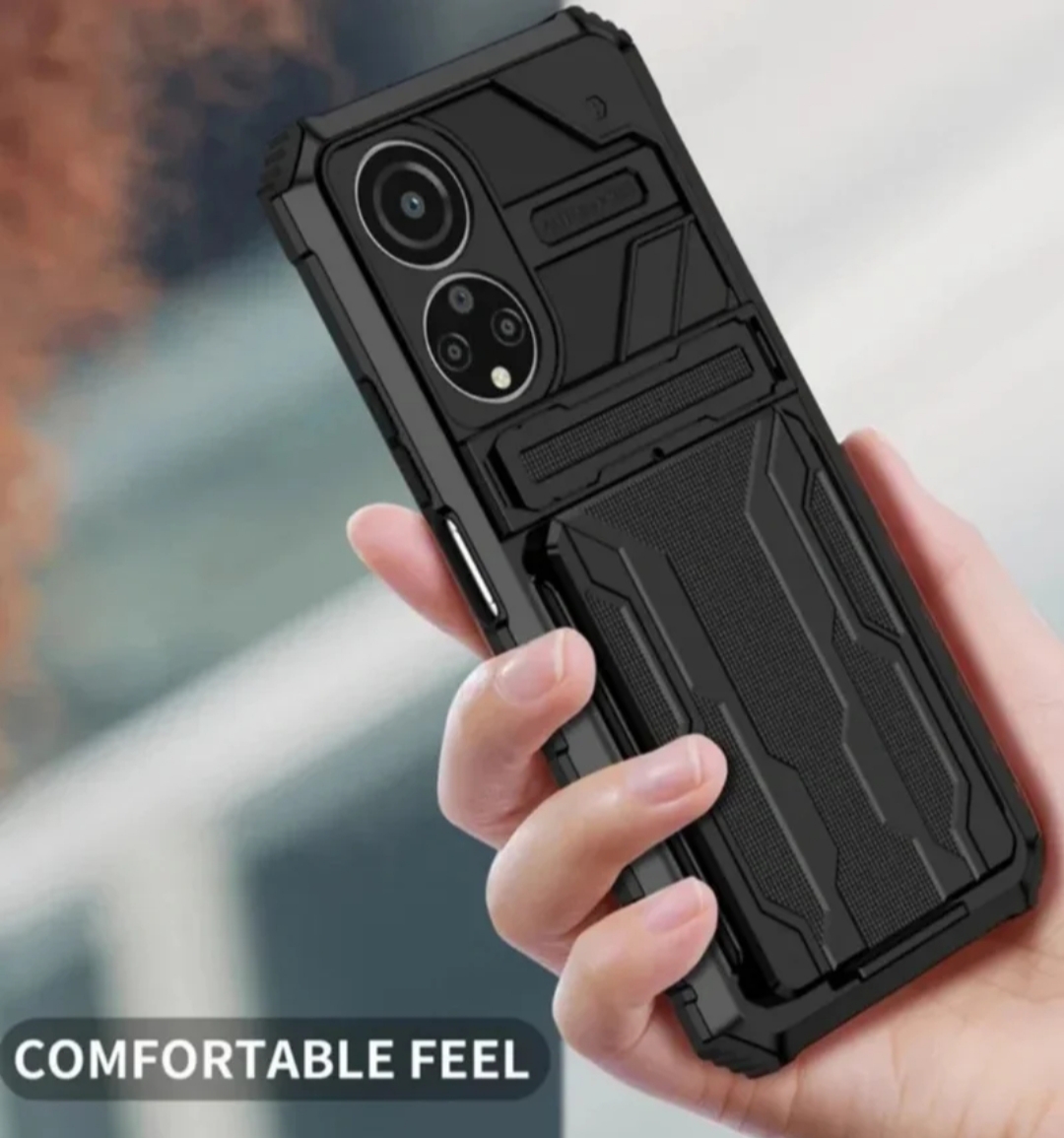 Funda Honor X8 Tarjeta y Antigolpes
