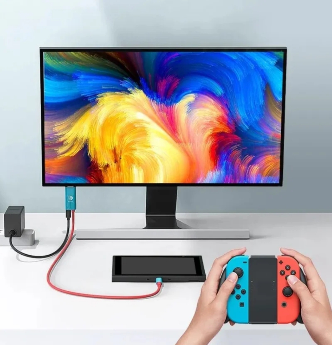 Cable Tipo-C a HDMI Nintendo Switch Nuevo
