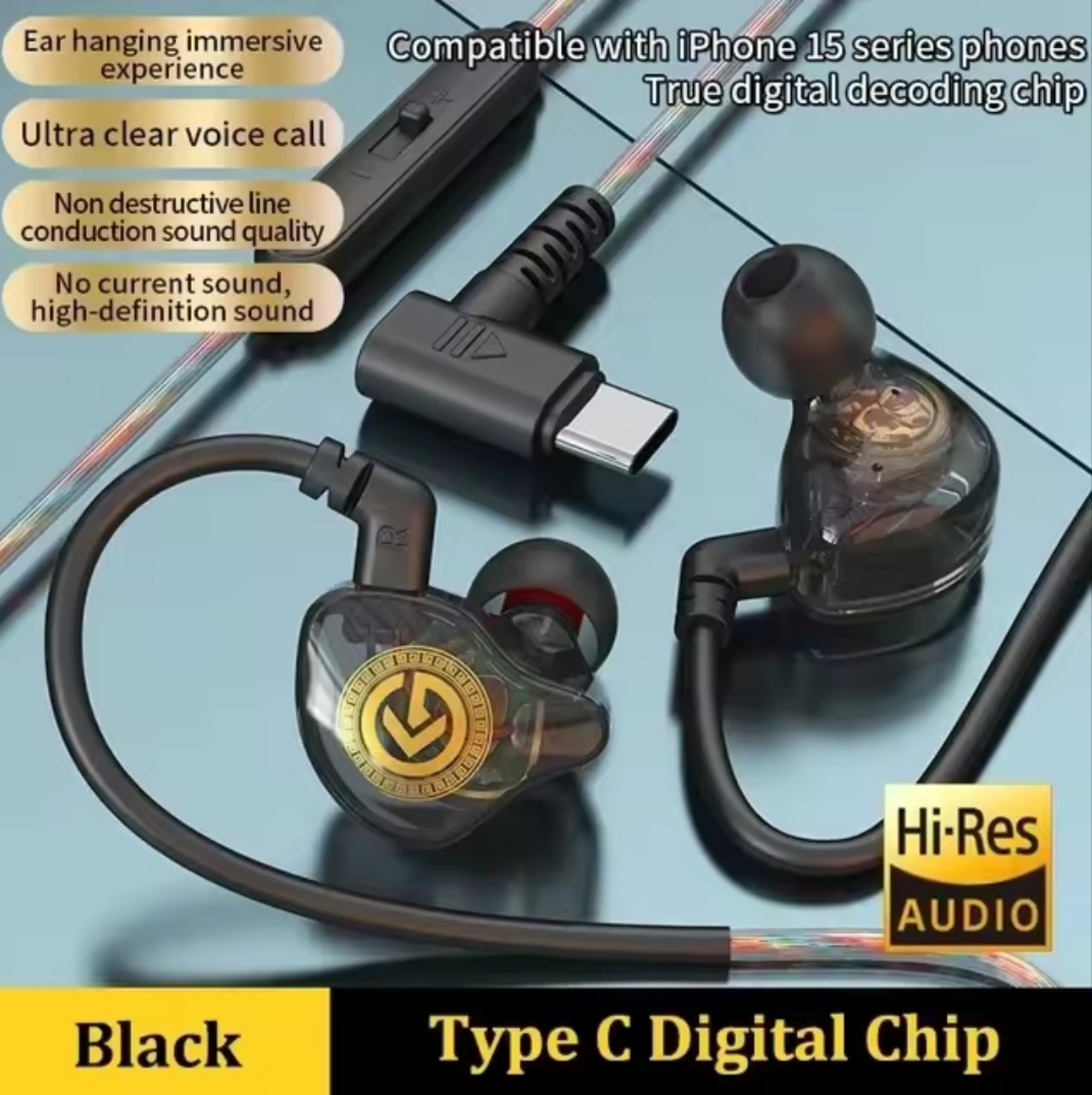 Auriculares Sonido HD Tipo-C