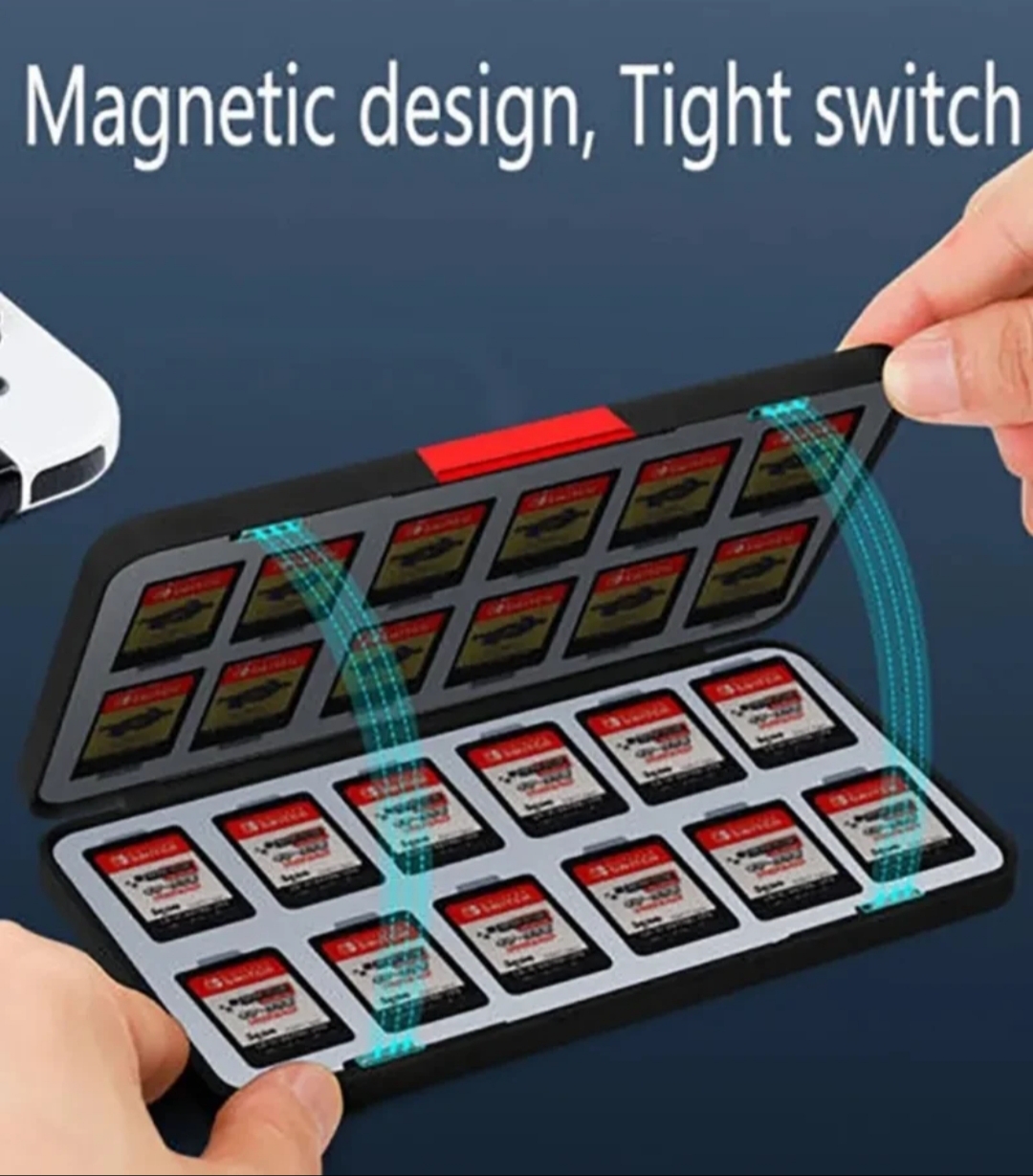Estuche de almacenamiento de juegos para Nintendo Switch