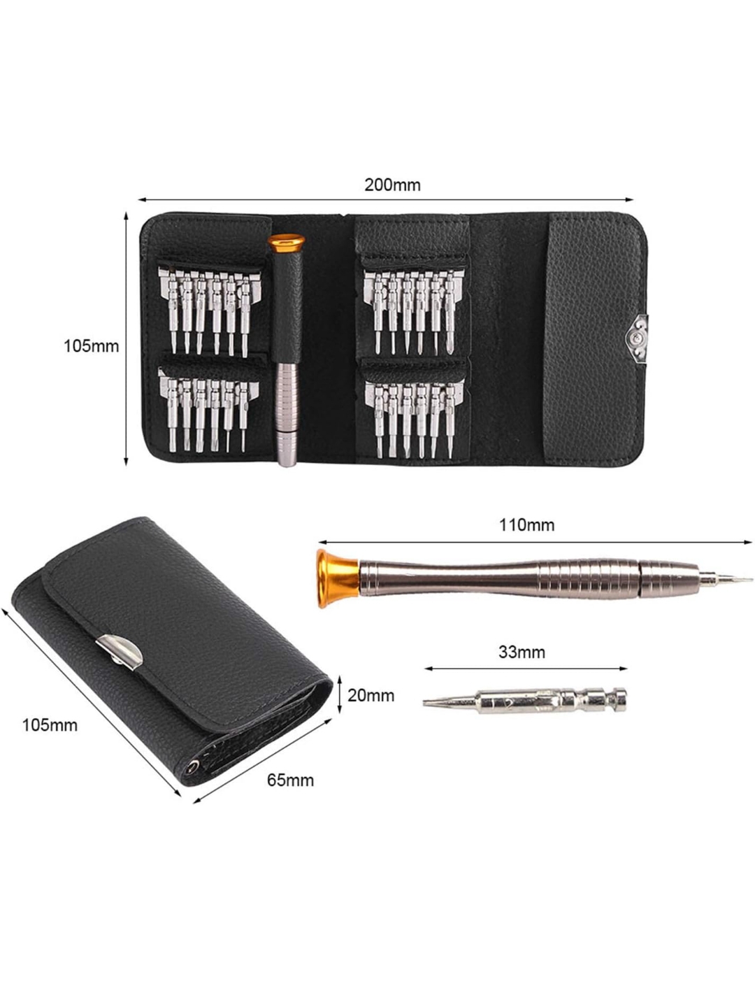Kit De Destornilladores De Precisión – 25 Piezas