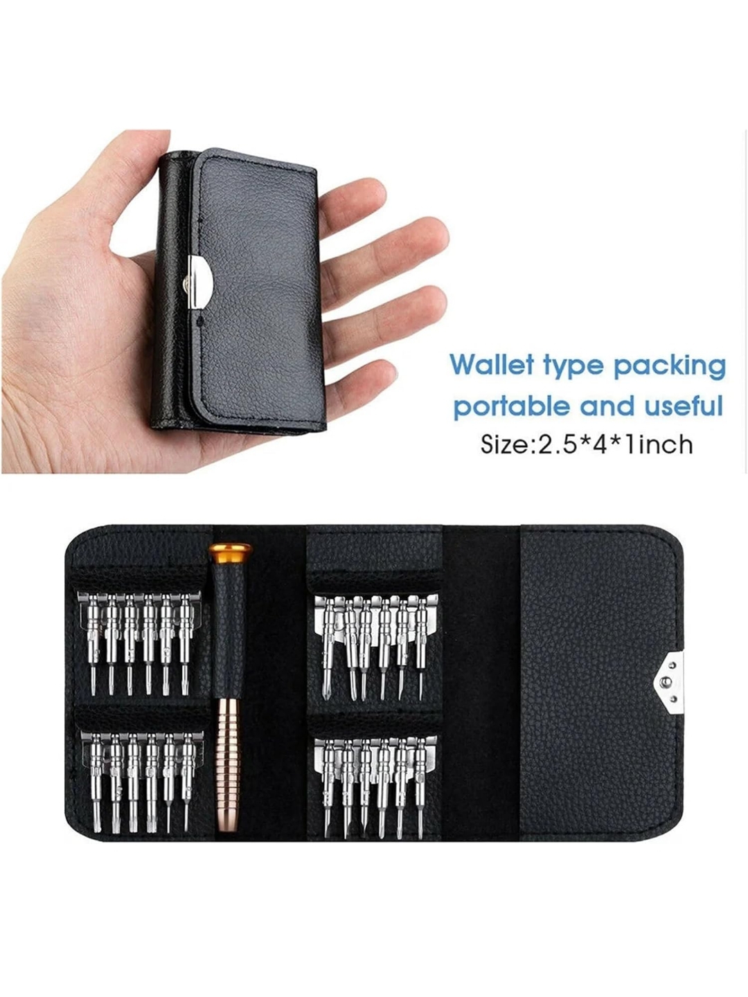 Kit De Destornilladores De Precisión – 25 Piezas