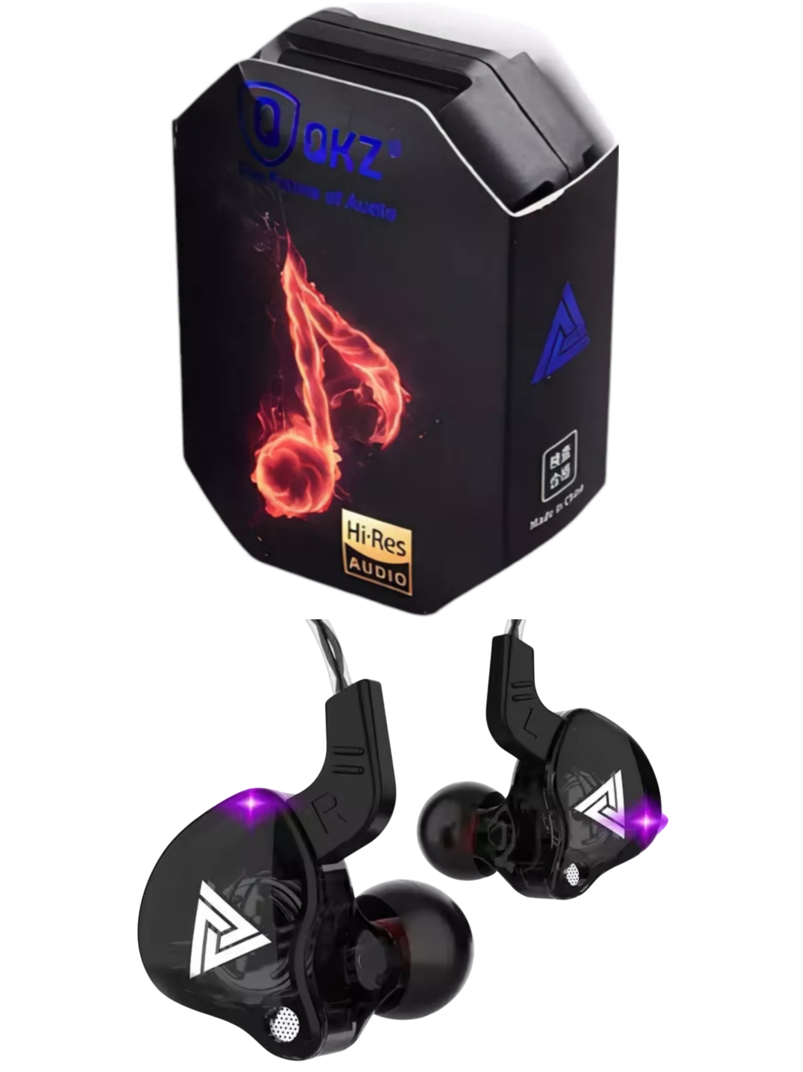Auriculares Hi-Res + Accesorios