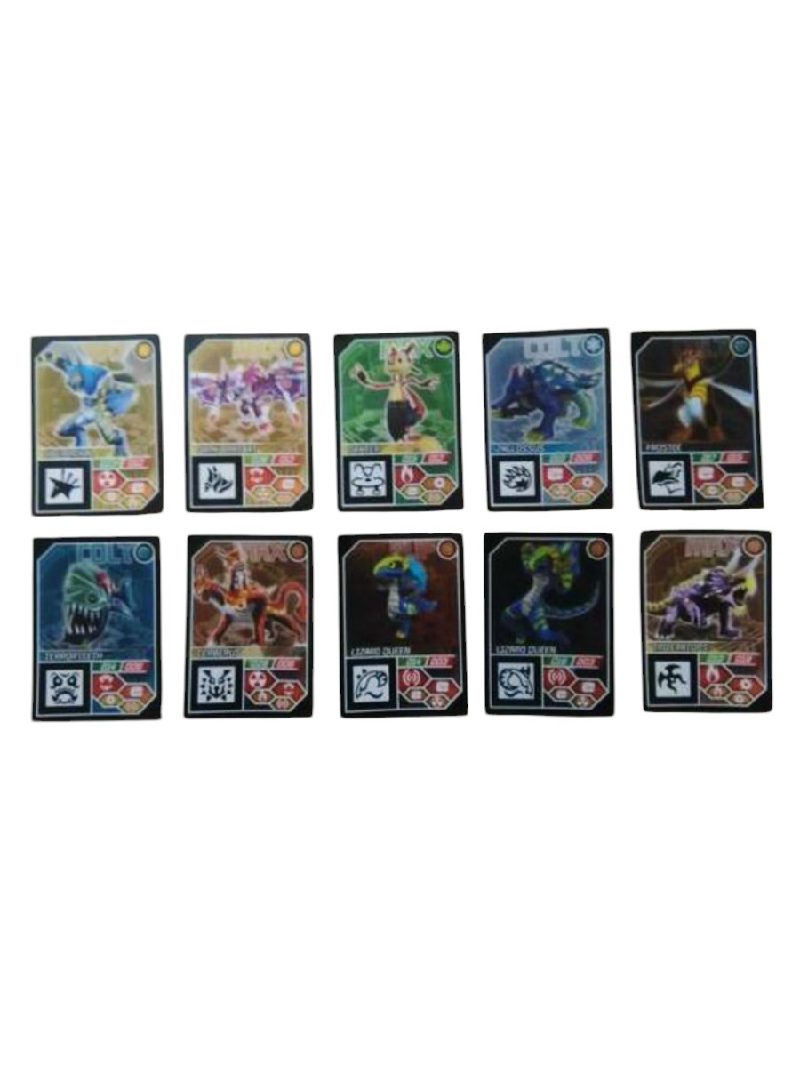 Lote 16 Cromos Invizimals Evolution