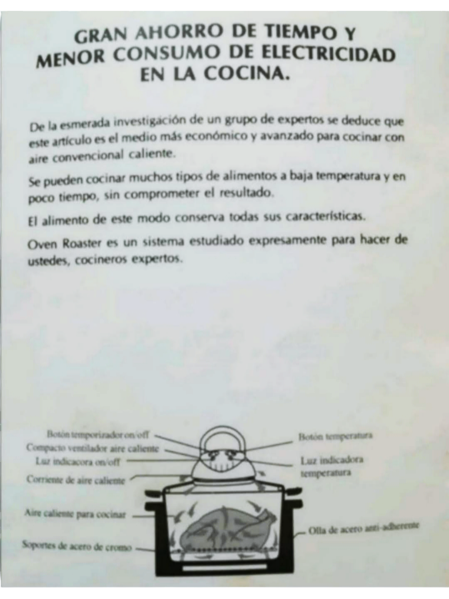 Olla Horno Convección GM