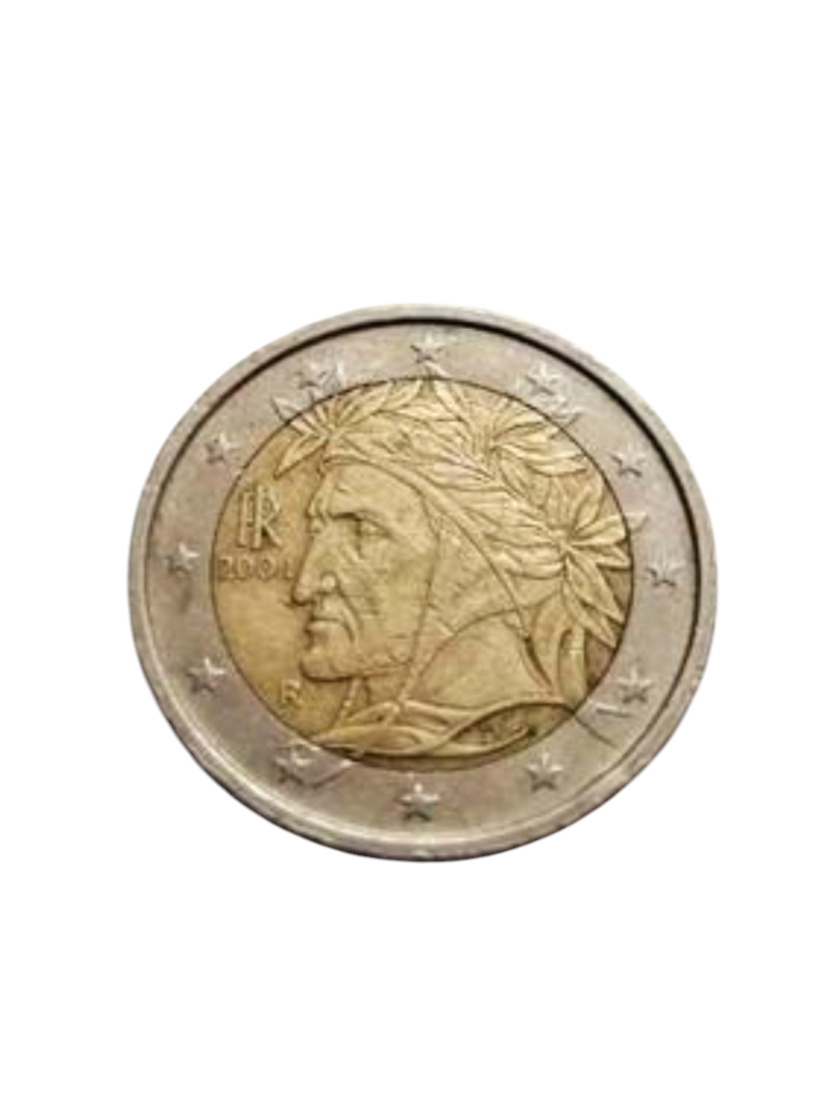 Moneda 2€ Conmemorativa Italia 2004