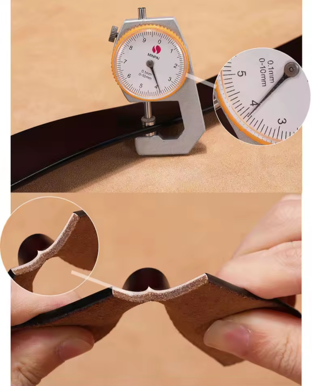 Cinturón de Cuero Genuino para Hombre