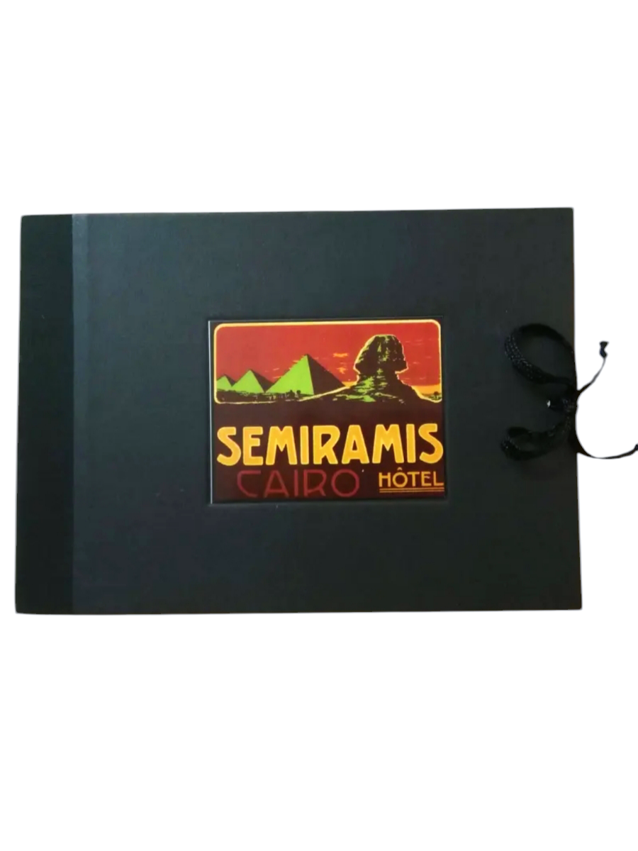 Único Estuche con Postales Antiguas de Egipto