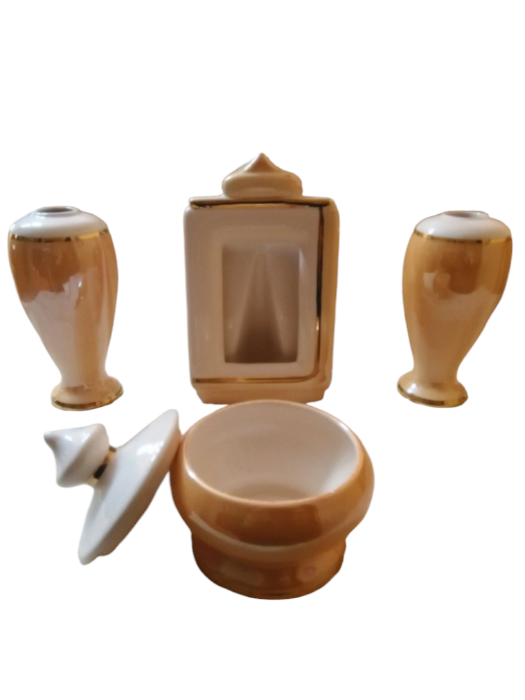 Juego de Tocador Vintage Cerámica
